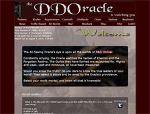 Tablet Screenshot of ddoracle.com